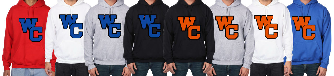 Nostalgic Flocked WC Hoodies